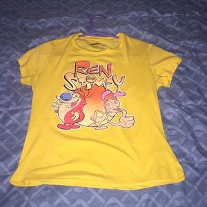 Ren & Stimpy yellow Shirt